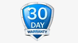 30-day service warranty