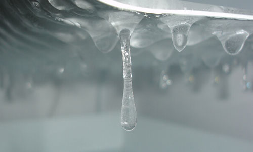 Ice and water problem