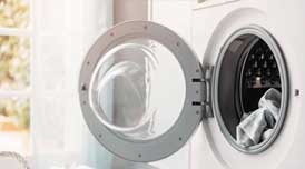 Leave the door ajar after each wash