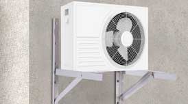 Wall bracket mounting